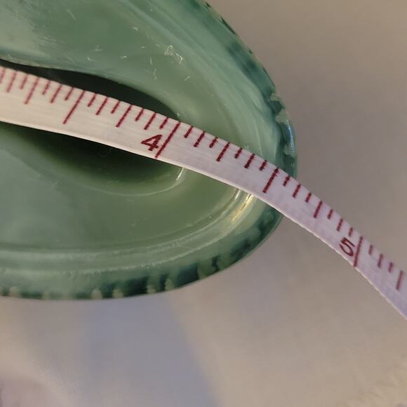 Vintage (VTG) Summit Jadeite Carnival Glass Oscar The Lion Paperweight/Figurine - Picture 8 of 10